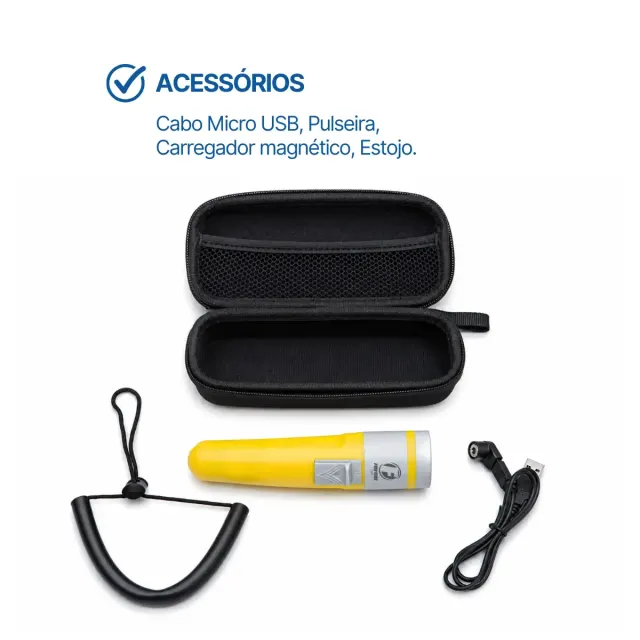 Lanterna de Mergulho LUX Fun Dive 2000 Lumens Recarregável IPX8 100m - Imagem 4