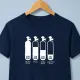Camiseta de Mergulho Níveis de Felicidade Algodão Imersa Divers - Miniatura 5