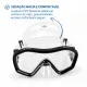 Kit Mergulho Fun Dive Máscara Rio + Snorkel SK-09 para Snorkeling, Apneia e Pesca Submarina - Miniatura 35