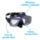 Kit de Mergulho Fun Dive Máscara Paraty 2 Lentes em Silicone + Snorkel SK-09 - Miniatura 9