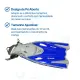 Kit de Mergulho Infantil Fun Dive: Máscara Búzios + Snorkel SK-03 + Nadadeira Dolphin - Miniatura 4