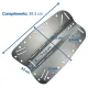 KIT BACK PLATE ADP ASA ALU, Conjunto Alumínio - Miniatura 4