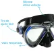 Kit Máscara Onix + Snorkel SK-09 Fun Dive em Silicone para Mergulho, Snorkeling e Pesca Submarina - Miniatura 9