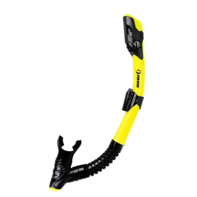 Snorkel Respirador SK-10 Dry Fun Dive com Sistema Dry Top para Mergulho e Snorkeling - Imagem 13
