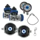 Kit Regulador Sidemount Halcyon H-50D Completo com Bolsa - Miniatura 1
