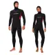 Kit Roupa de Mergulho Fun Dive Neoflex 7mm com Colete e Capuz - Miniatura 8