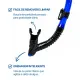 Snorkel Respirador SK-10 Dry Fun Dive com Sistema Dry Top para Mergulho e Snorkeling - Miniatura 2