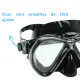Kit Máscara Fun Dive Onix com Snorkel SK-10 Dry e Dupla Válvula - Miniatura 4