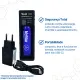 BATCHRUSB CARREGADOR YONII TC1 2A USB-C BATERIA LI-ION UNIVERSAL - Miniatura 4