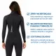 Long John Neoprene 3mm Fun Dive Wailea 4-Way Stretch Unissex - Miniatura 4
