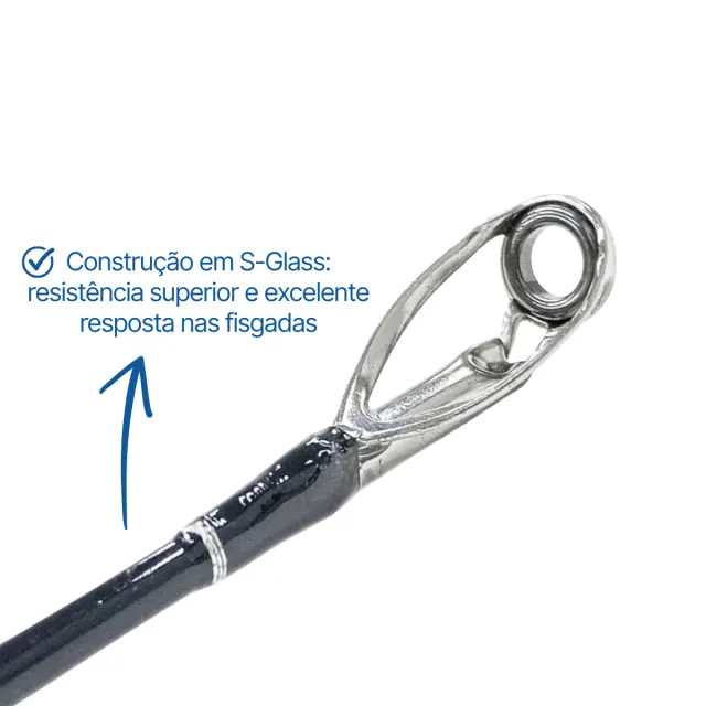 TRIDENTE CAST 1.65, Vara Casting - Acompanha bolsa oxford impermeável - Imagem 5