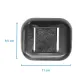 Lastro de Mergulho Seasub 2 KTP 1,7 kg - Chumbo Plastificado Preto - Miniatura 2
