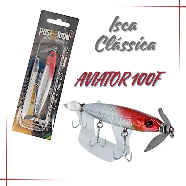 AVIATOR 100F, Isca Artificial floating 17gr - Imagem 5