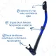 KIT SUNSET SK-DRY, Máscara Snorkel Dry - Miniatura 3