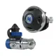 Conjunto Regulador Halcyon H-75P + Halo – 1º e 2º Estágio - Miniatura 1