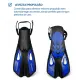 Nadadeira Pé de Pato Acquafin Fun Dive — Pala Curta para Natação e Bodyboard - Miniatura 4