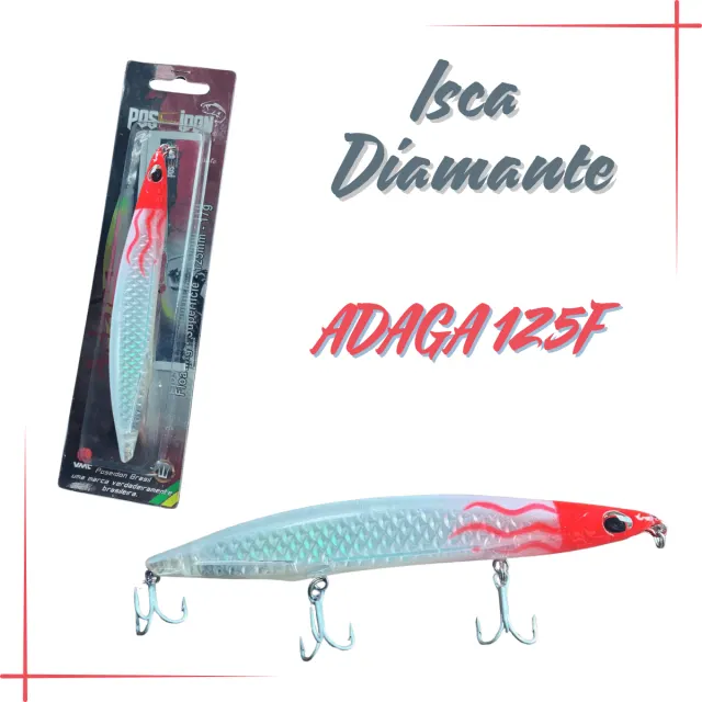 ADAGA 125F, Isca Artificial Floating 17g - Imagem 5
