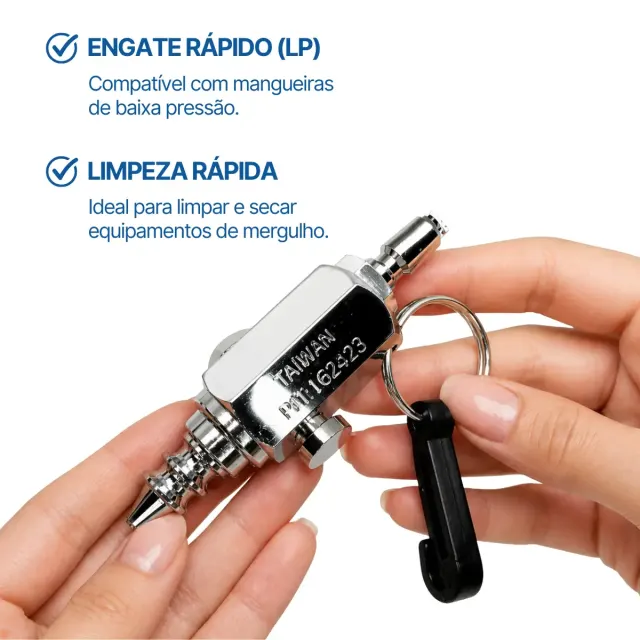 Mini Pistola de Ar Fun Dive Air-01 — Limpeza de Equipamento de Mergulho - Imagem 2