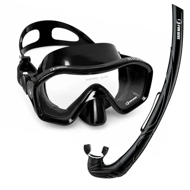 Kit Máscara Rio + Snorkel SK-05 ECO Fun Dive para Mergulho e Snorkeling - Imagem 17
