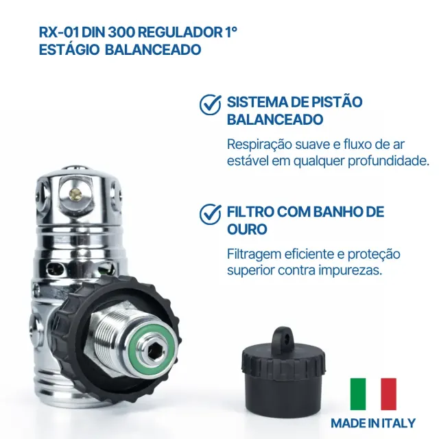 KIT RECREATIVO DIR, Conjunto Reguladores balanceados - Imagem 3