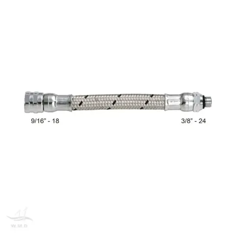 Mangueira de Regulador Flex Trama Inox 69 cm