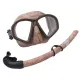 Kit CAMO Camuflado Seasub para Pesca Sub e Apneia — Máscara + Snorkel Flexível - Miniatura 10