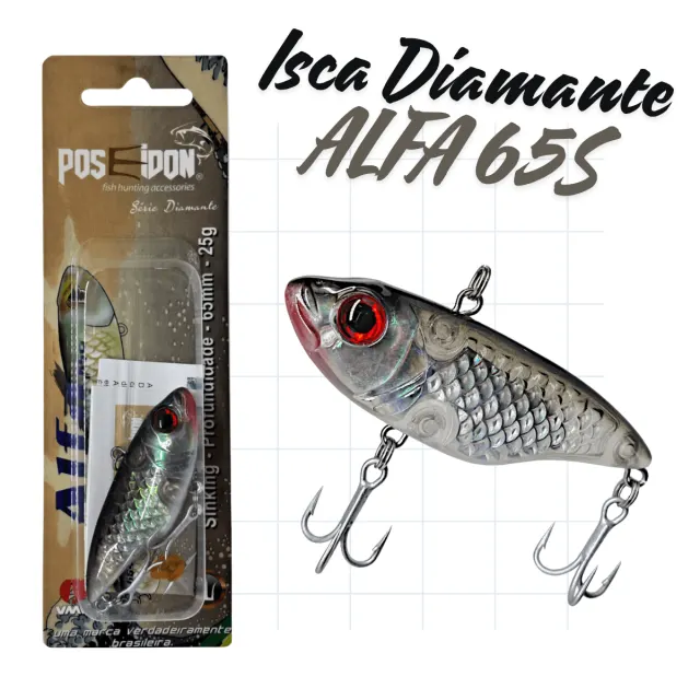 ALFA 65S, Isca de Sinking Profundade 25gr - Imagem 5