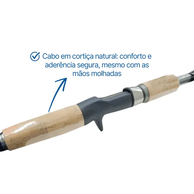 TRIDENTE CAST 1.65, Vara Casting - Acompanha bolsa oxford impermeável - Imagem 3