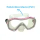 Máscara de Mergulho Fun Dive Rio Lente Única em Vidro Temperado e PVC - Miniatura 24