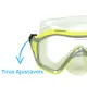 Máscara de Mergulho Fun Dive Rio Lente Única em Vidro Temperado e PVC - Miniatura 13