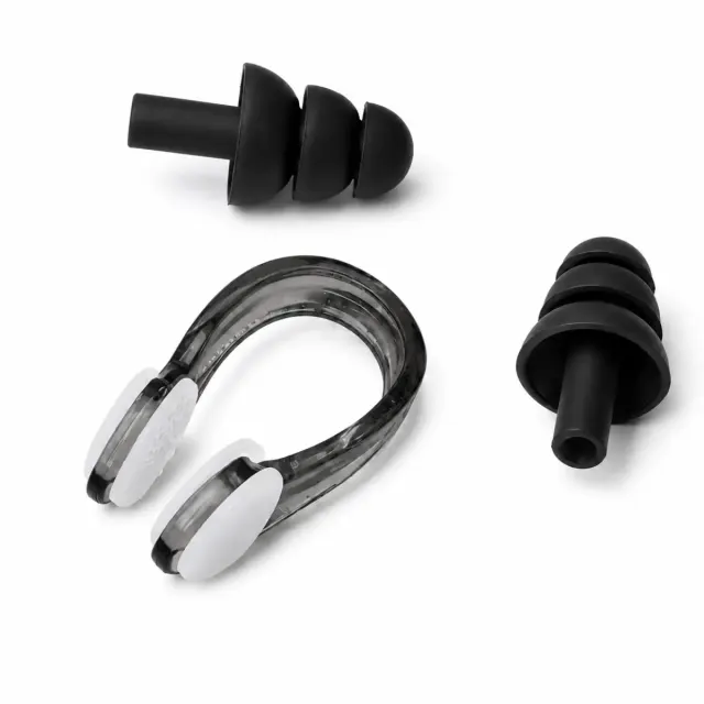 Kit Protetor de Ouvido e Nariz para Natação Fun Dive Excel em Silicone - Imagem 2