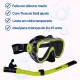 Kit de Mergulho Infantil Fun Dive Búzios com Máscara de Vidro Temperado e Snorkel Semi Seco - Miniatura 6
