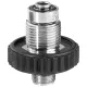 Adaptador DIN Cressi AC2-300 para Regulador de Mergulho Yoke, Cromado - Miniatura 1