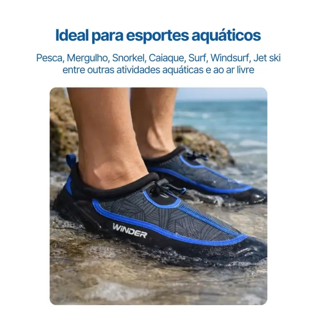 ACQUA SHOE, Sapatilha Aquática Winder - Imagem 11