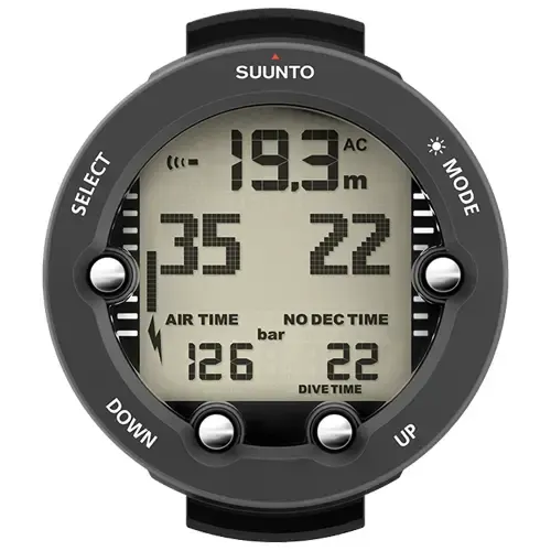 Computador de Mergulho Suunto Vyper Novo Grafite – Ar Integrado e Bússola - Imagem 2