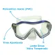 Kit Mergulho Fun Dive Máscara Rio + Snorkel SK-09 para Snorkeling, Apneia e Pesca Submarina - Miniatura 20