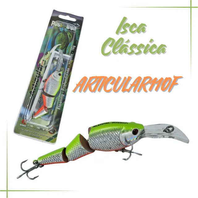 ARTICULAR 110F, Isca Artificial floating 16g - Imagem 5