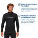 Camiseta de Neoprene 1,5mm Manga Longa Térmica Fun Dive COL-05 - Miniatura 2