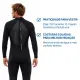Roupa de Mergulho Neoprene 1.5mm Fun Dive Summer — Macacão Longo Unissex - Miniatura 5