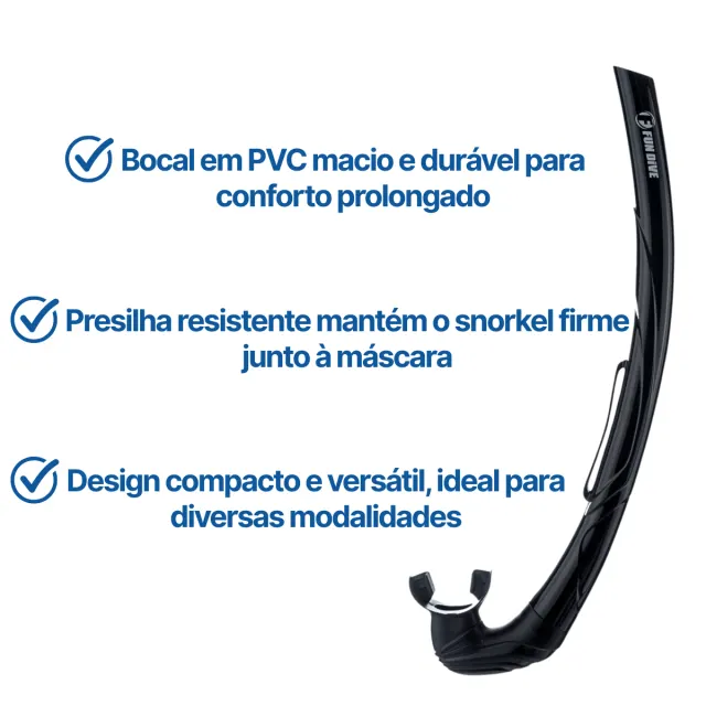 KIT FRANCA SK-05 ECO, Conjunto Máscara Snorkel - Imagem 5