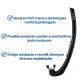 KIT FRANCA SK-05 ECO, Conjunto Máscara Snorkel - Miniatura 5
