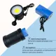 Lanterna de Vídeo Subaquática Fun Dive VL-7000 · 7000 Lumens Recarregável - Miniatura 3