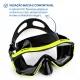 Kit Máscara Rio + Snorkel SK-05 ECO Fun Dive para Mergulho e Snorkeling - Miniatura 3