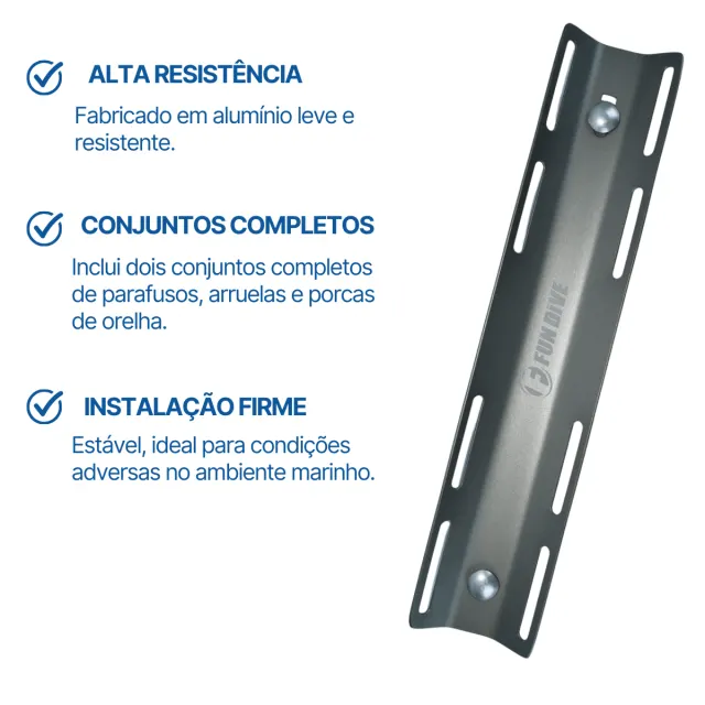 KIT BACK PLATE ADP ASA ALU, Conjunto Alumínio - Imagem 9