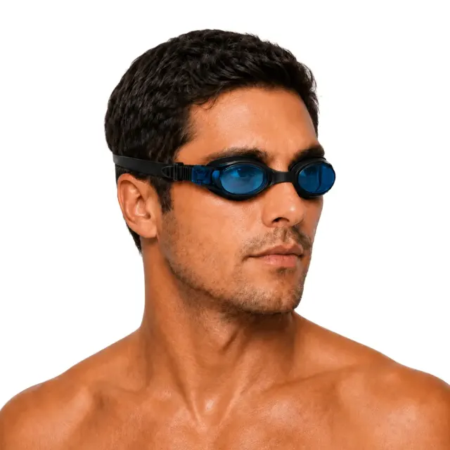 Óculos de Natação Adulto Excel Comet com Vedação em Silicone e Lentes em Policarbonato - Imagem 9