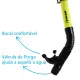 Snorkel Respirador SK-09 FUN DIVE com Válvula de Drenagem e Quebra-Onda para Mergulho e Snorkeling - Miniatura 6