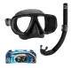 Kit de Mergulho Dua Seasub — Máscara, Snorkel e Nadadeira de Sapata Fechada - Miniatura 2