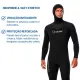 Kit Roupa de Mergulho Fun Dive Neoflex 7mm com Colete e Capuz - Miniatura 3
