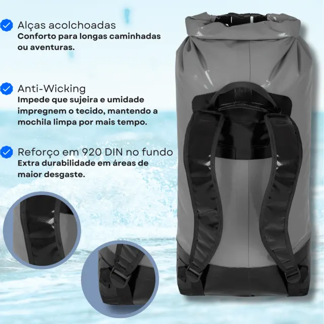 WIND 40 LT, Mochila Estanque 40 litros - Imagem 8