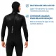 Kit Roupa de Mergulho Fun Dive Neoflex 7mm com Colete e Capuz - Miniatura 4